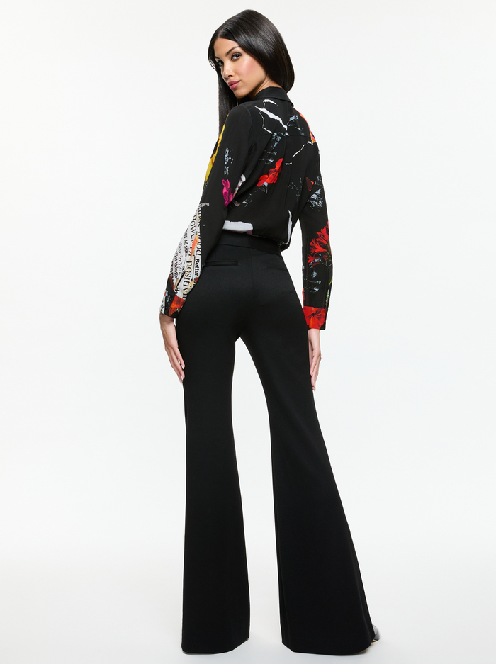 WILLA SILK BLOUSE - AZALEA FLORAL image 2 - Alice And Olivia