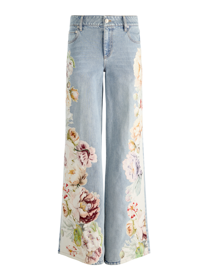 AMAZING JEAN - SIERRA VINTAGE/MULTI image 6 - ALICE + OLIVIA