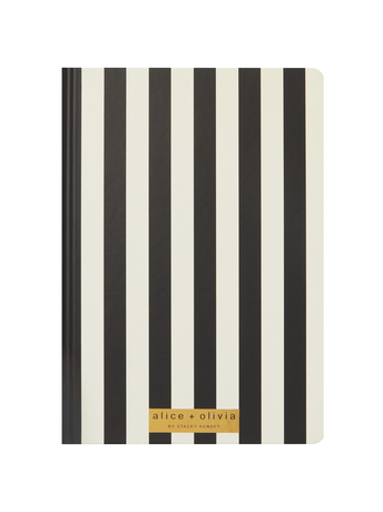 POSITANO STRIPE SM BLACK-A+O X FABFITFUN JOURNAL