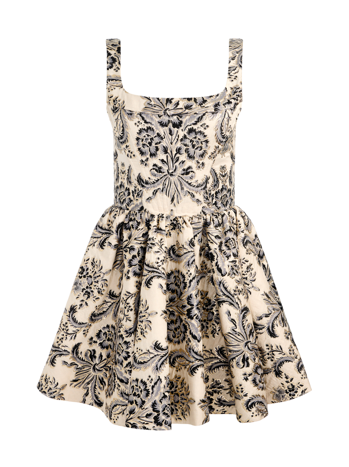 GUINEVERE MINI DRESS - MOONLIT ROCOCO VANILLA image 6 - Alice And Olivia