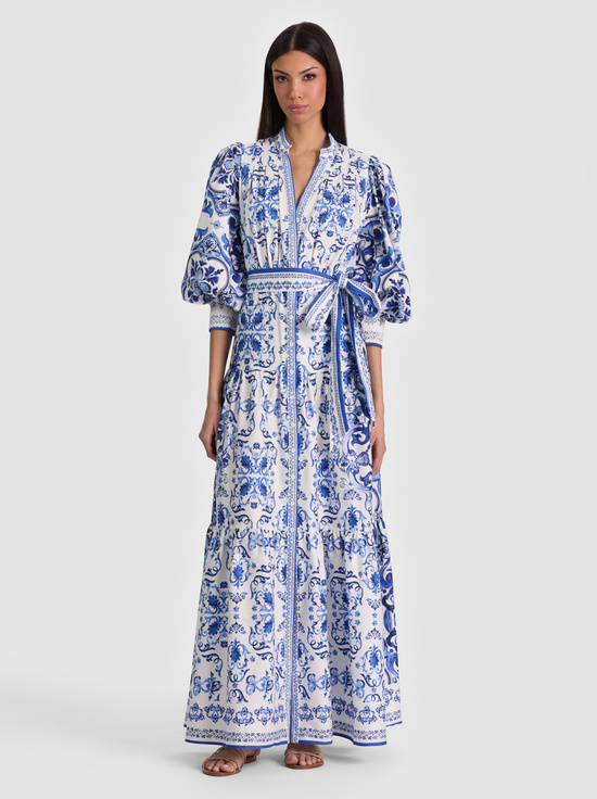SOLSTICE-CORA MAXI SHIRT DRESS