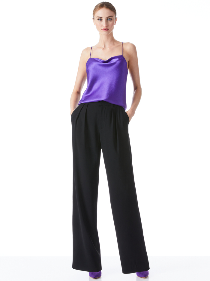 HARMON SLIP TANK - PURPLE image 2 - Alice And Olivia