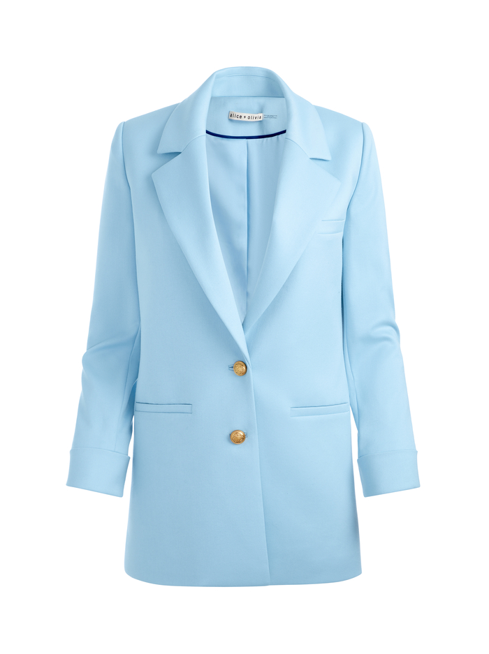 MARGOT BLAZER - MINERAL BLUE image 5 - Alice And Olivia