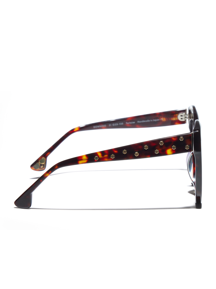 DOWNING SUNGLASSES - TORTOISE image 1 - Alice And Olivia