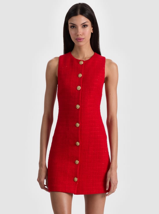 CHILI PEPPER-CADE MINI DRESS