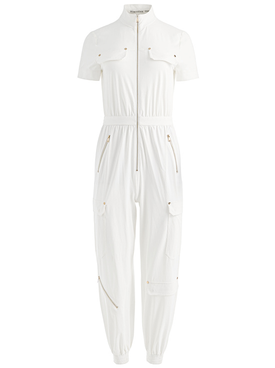 OFF WHITE-MILO CARGO JUMPSUIT