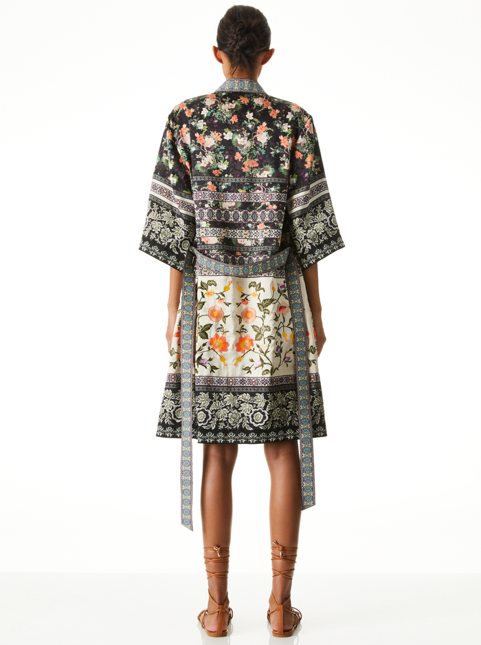 FLORA EMBROIDERY DRAPEY KIMONO - DREAM CASTLE MULTI image 1 - ALICE + OLIVIA