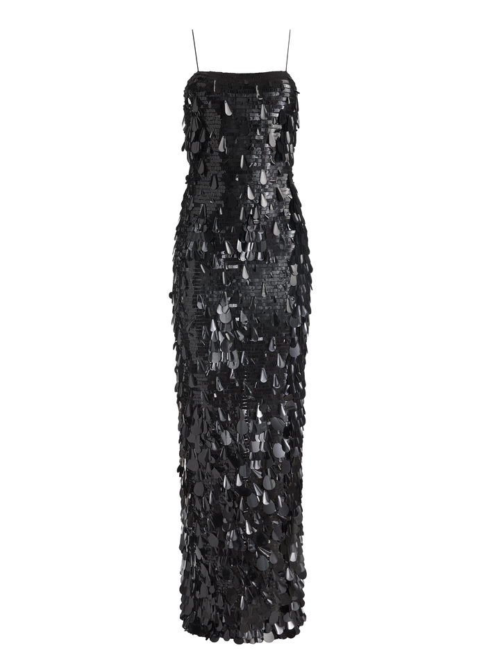 FIFI SEQUIN EMBELLISHED MAXI DRESS - BLACK image 5 - Alice And Olivia