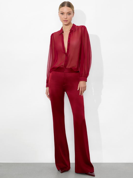 GARNET-ROANNE BUTTON DOWN