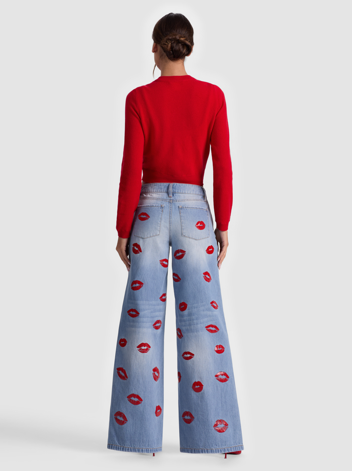 AMAZING JEAN - DENVER BRIGHT BLUE image 2 - ALICE + OLIVIA