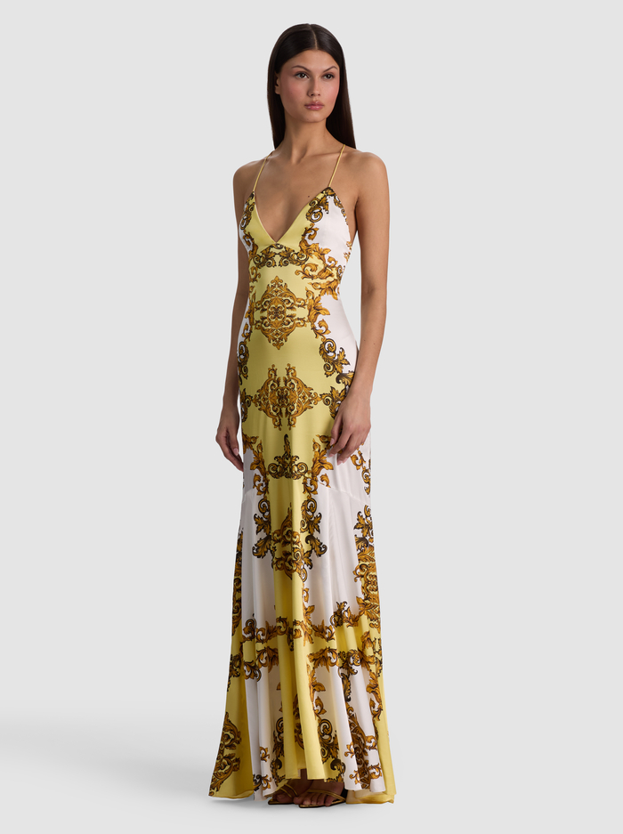 MILTA MERMAID SLIP DRESS - GOLDEN COAST image 3 - ALICE + OLIVIA