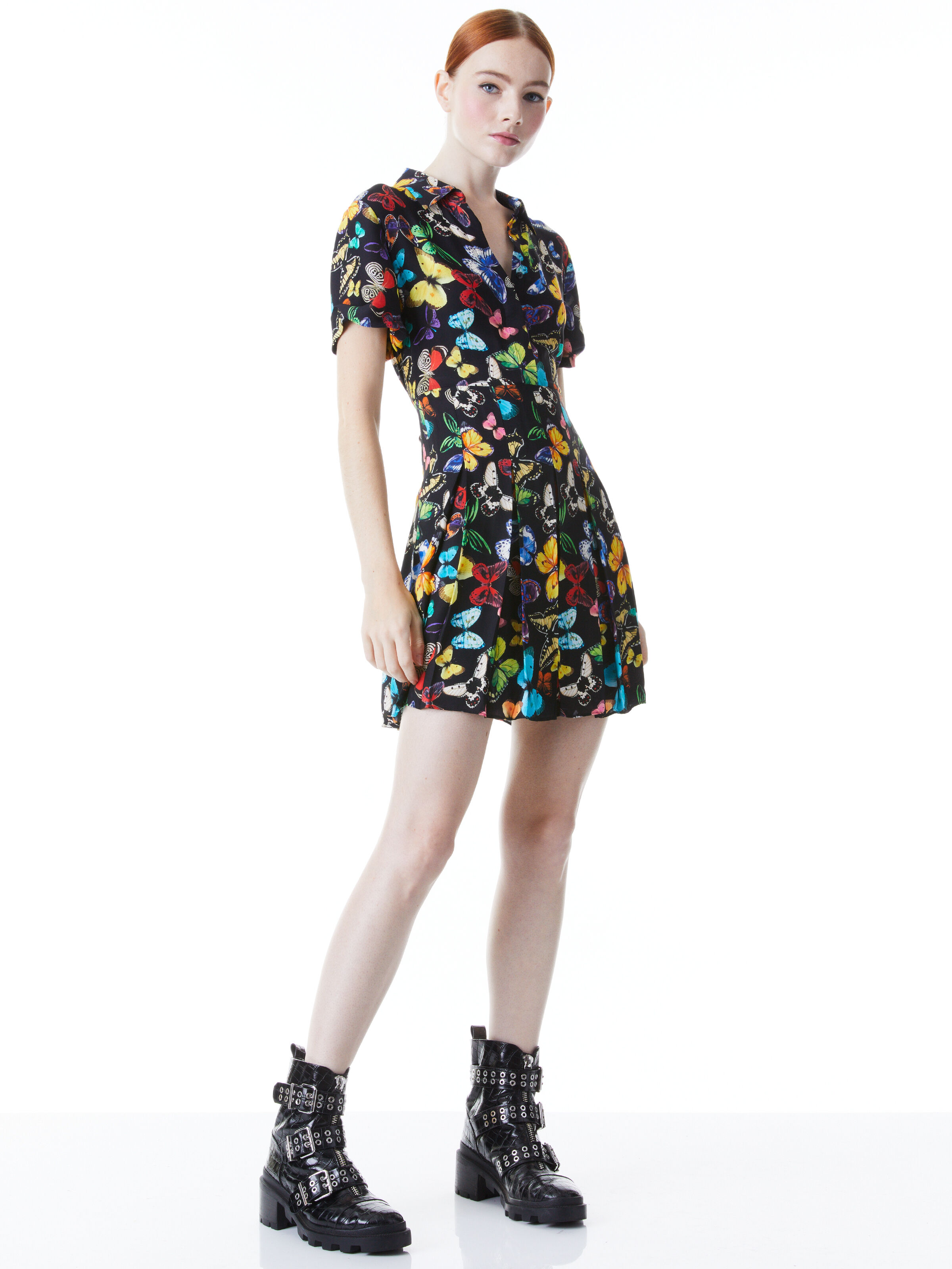 Alice olivia butterfly dress outlet