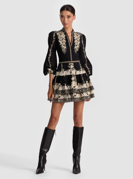 FREE FALLING-VALENCIA MINI DRESS