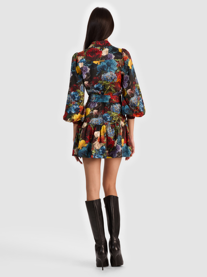 LILY MINI SHIRT DRESS - FLOURISH SM image 2 - Alice And Olivia