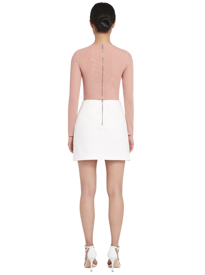 NARA FITTED BODYSUIT - ROSE TAN image 2 - ALICE + OLIVIA
