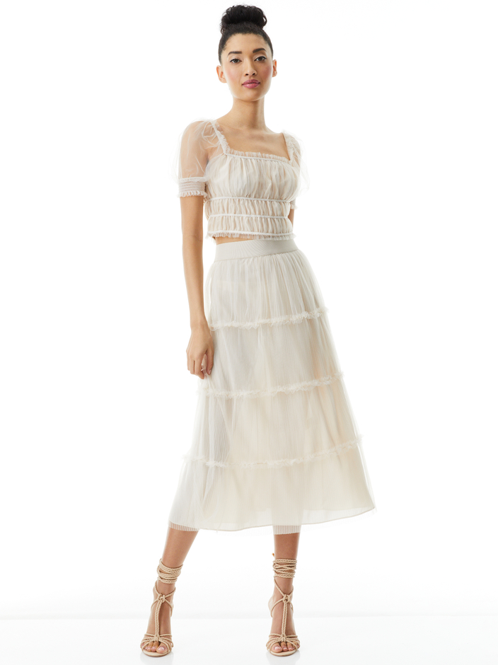 ASHLYN TOP + KENYA SKIRT - 