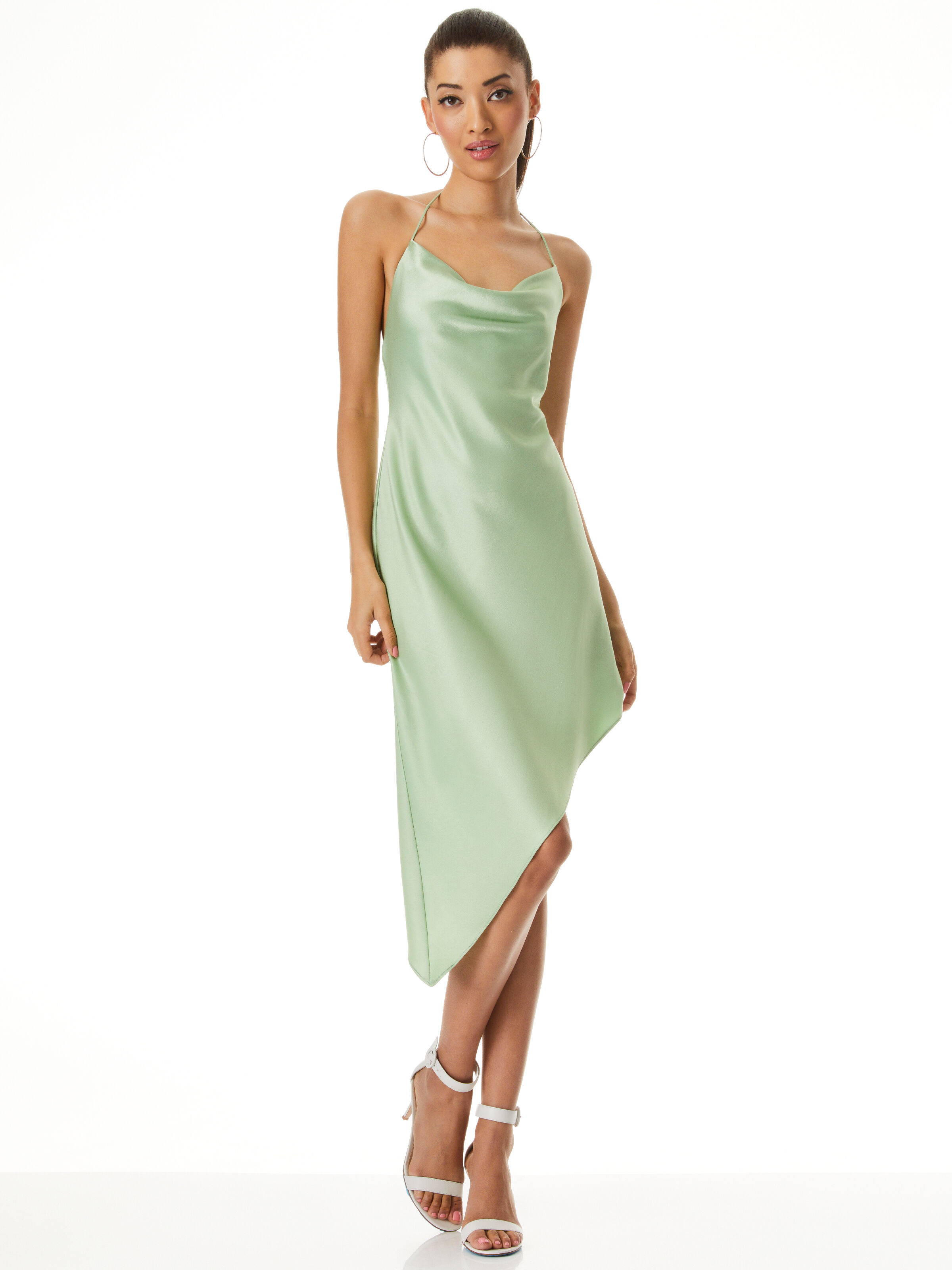 Alice olivia silk dress outlet