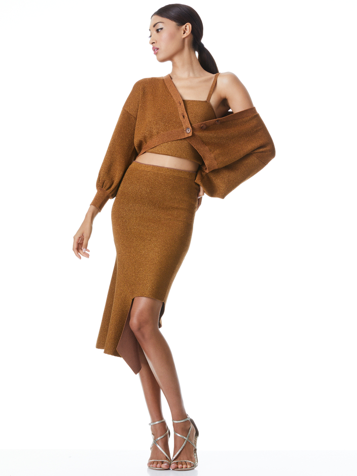 ZELINA CARDIGAN + CLARITA TANK + MARIA SKIRT -