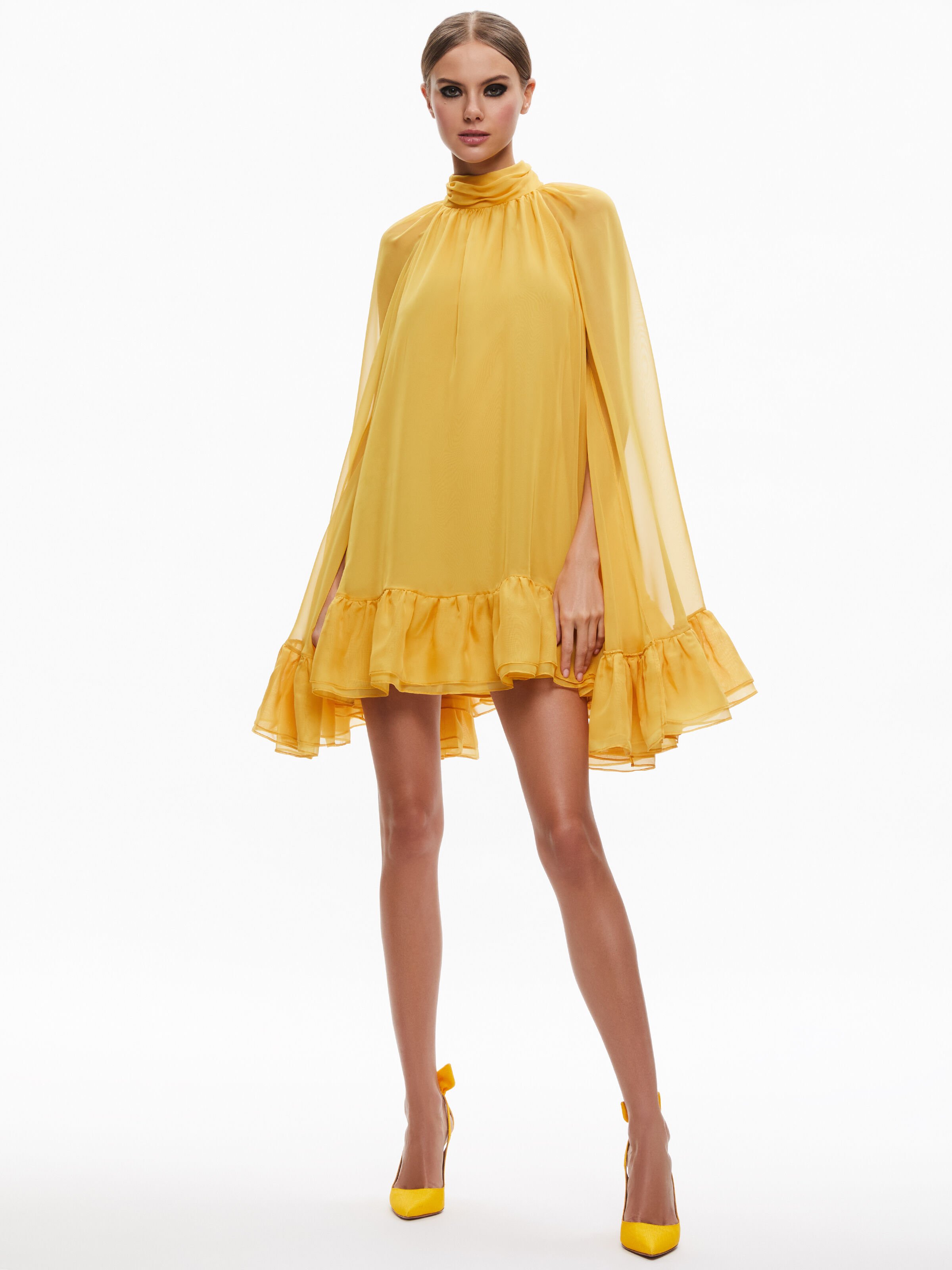 Alice and olivia mock neck dress outlet