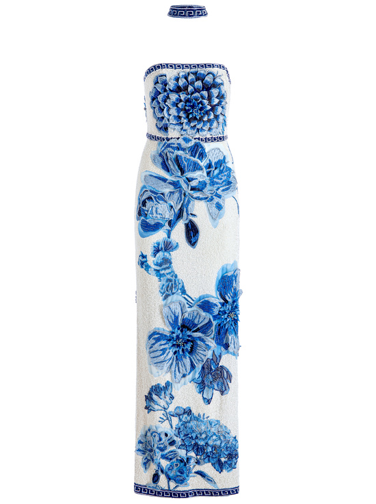 AFFECTION-GEORGIE EMBELLISHED GOWN