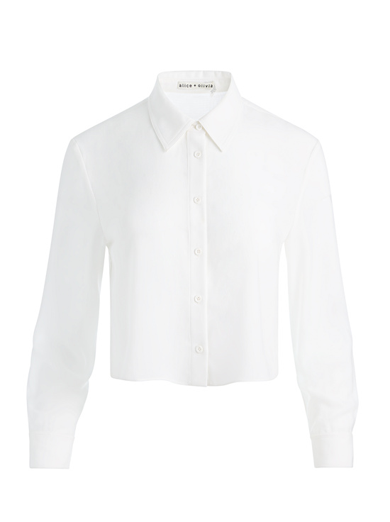 OFF WHITE-LEON BUTTON DOWN