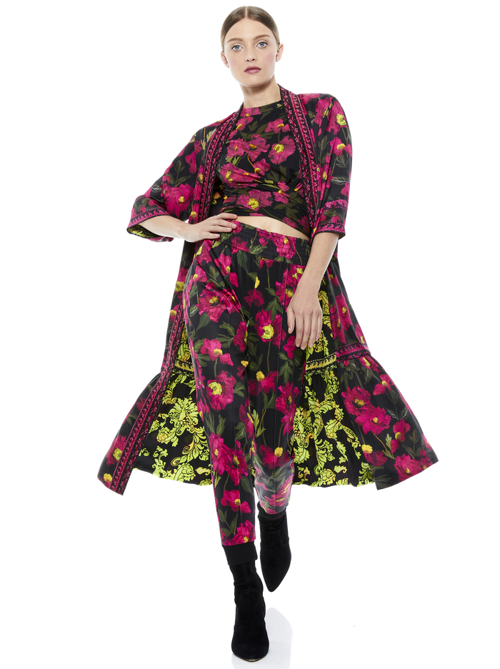 Dottie Reversible Kimono In Show Me Love Lime Punch Multi | Alice And ...