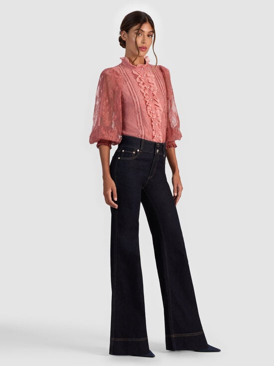BOHEMIAN ROSE-EUGENIA LACE BLOUSE