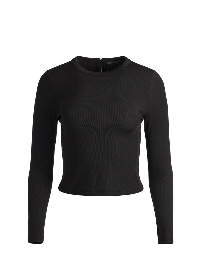 DELAINA TOP - BLACK image 5 - Alice And Olivia
