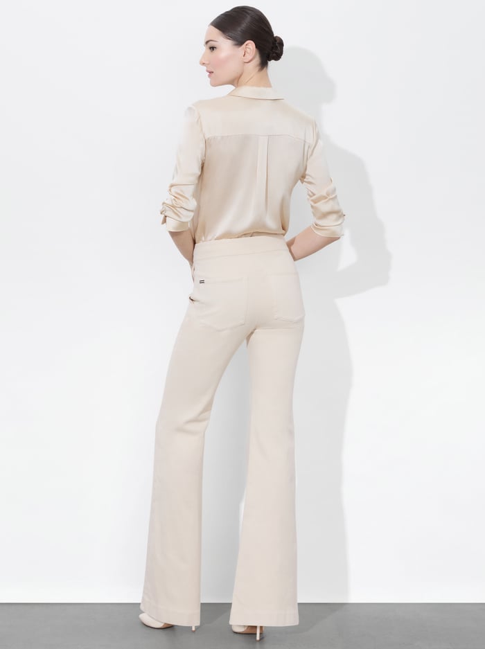 THE TROUSER JEAN - CHINO image 3 - Alice And Olivia