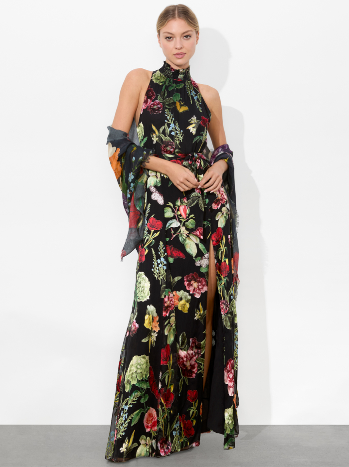 LOLA SCARF - IN THE WIND FLORAL image 5 - Alice And Olivia