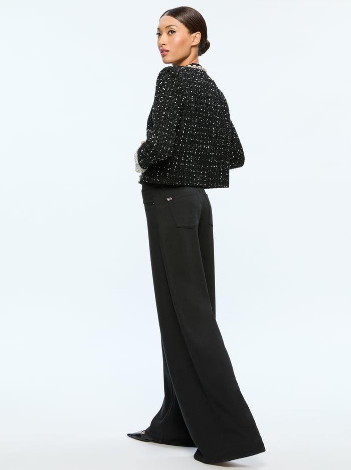DORIAN JACKET - BLACK/WHITE image 2 - Alice And Olivia