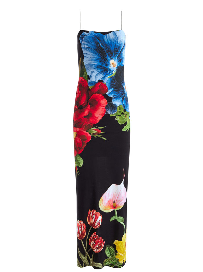 FIFI MAXI DRESS - LE PARISIEN BLACK image 5 - Alice And Olivia