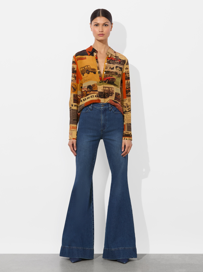 A+O X BRONCO WILLA TOP - BRONCO image 2 - Alice And Olivia