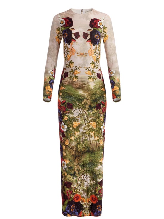 FORBIDDEN FOREST-DELORA MAXI DRESS