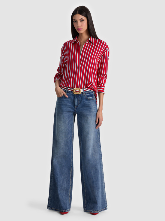 OFF WHITE/CHILI PEPPER-LETTY BELT