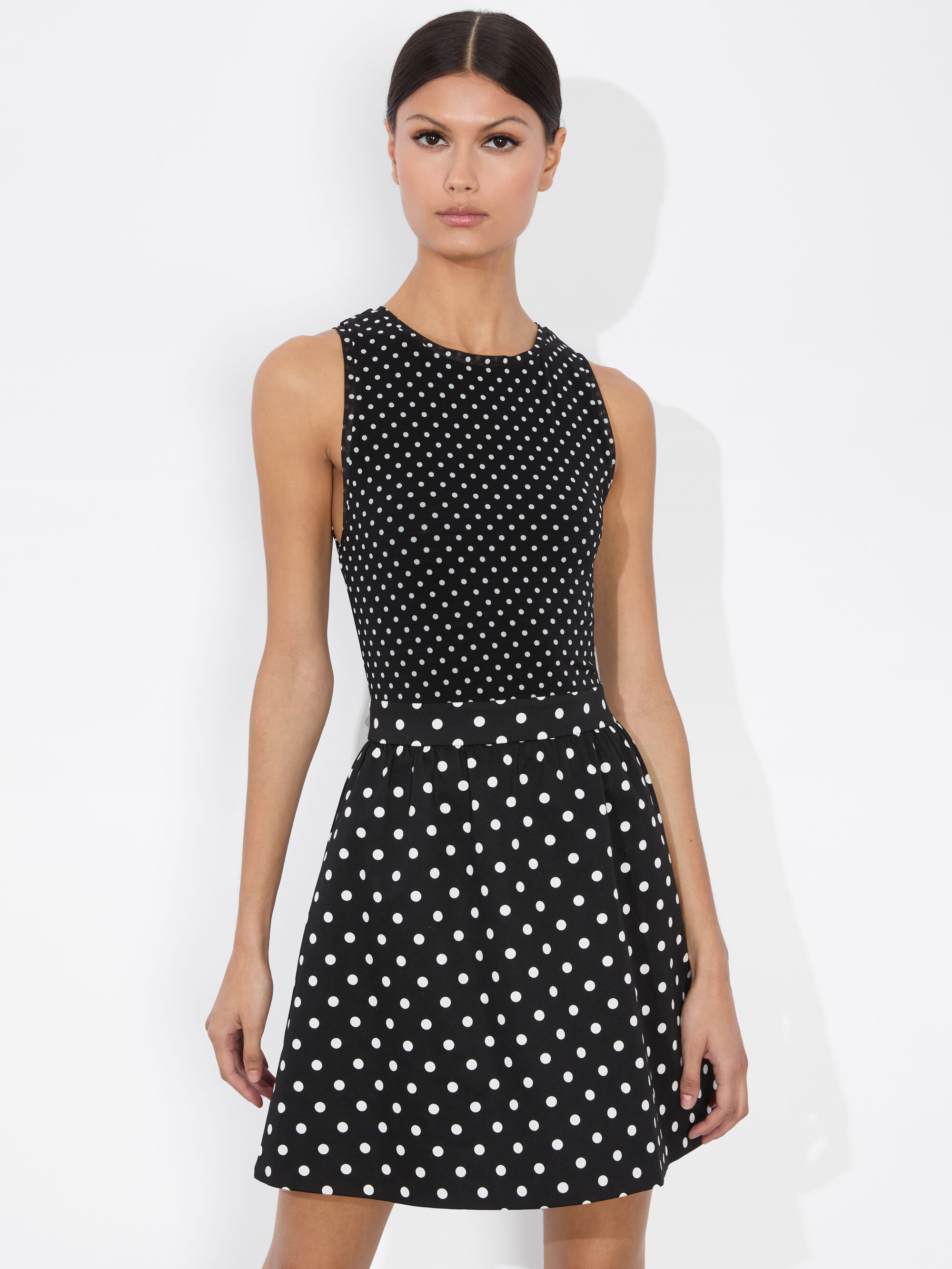 Olivia Polka Dot Mini Dress
