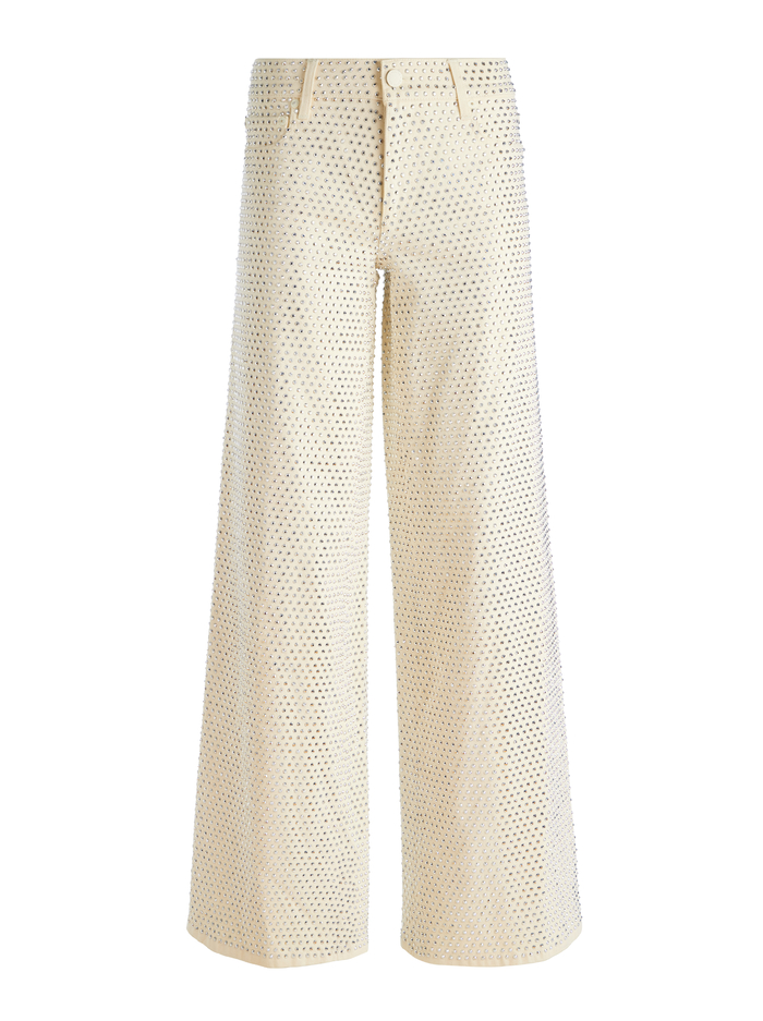 AMAZING EMBELLISHED JEAN - OFF WHITE image 5 - Alice And Olivia