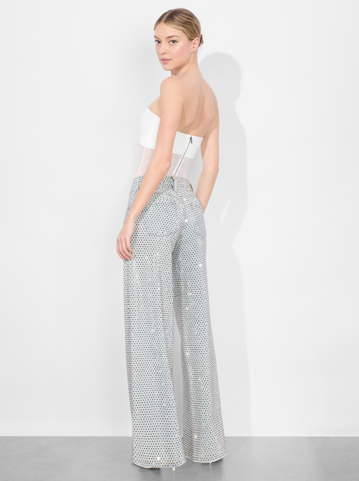 BANDEAU STRAPLESS BODYSUIT - OFF WHITE image 2 - Alice And Olivia