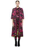 DOTTIE REVERSIBLE KIMONO - SHOW ME LOVE LIME PUNCH MULTI