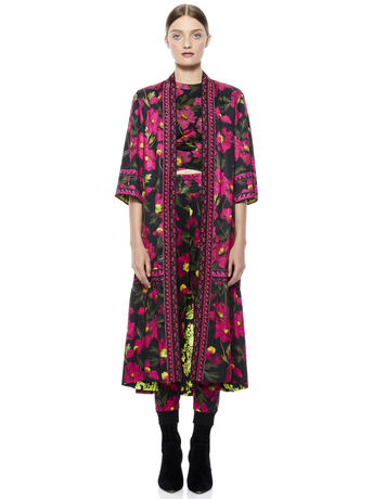 Dottie Reversible Kimono In Show Me Love Lime Punch Multi | Alice And ...