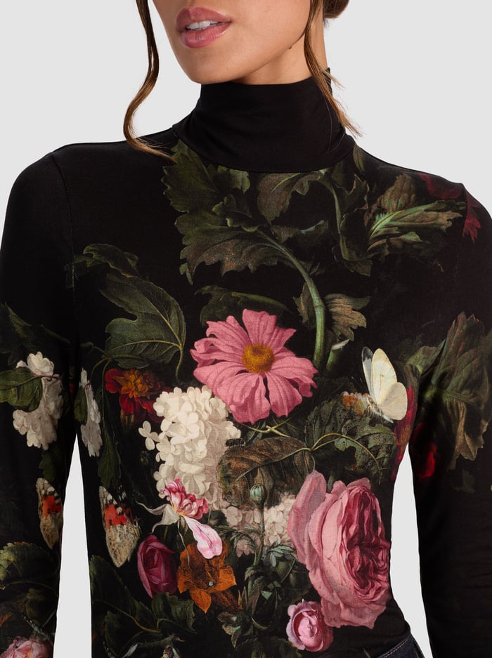 DELAINA TURTLENECK TOP - BE STILL image 3 - Alice And Olivia