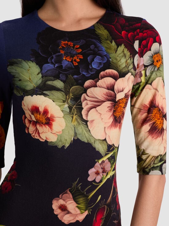 MAGIC GARDEN GRADIENT-DELORA MINI DRESS
