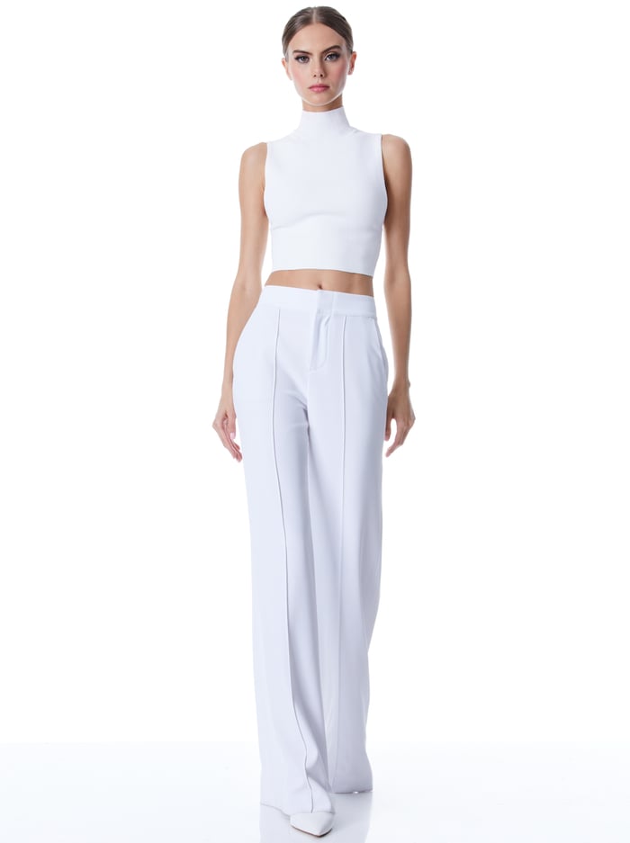 DYLAN PANT - WHITE image 4 - Alice And Olivia