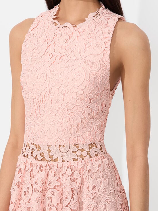 PINK BLOOM-BABETTE MIDI DRESS