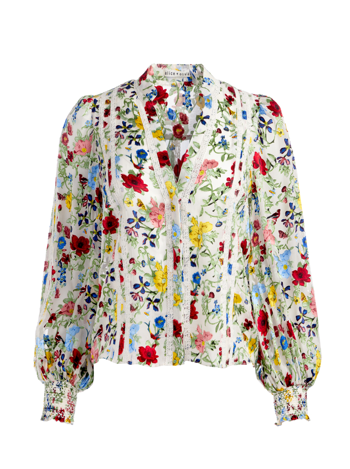 ARLETTE BLOUSE - DOLLHOUSE image 5 - Alice And Olivia