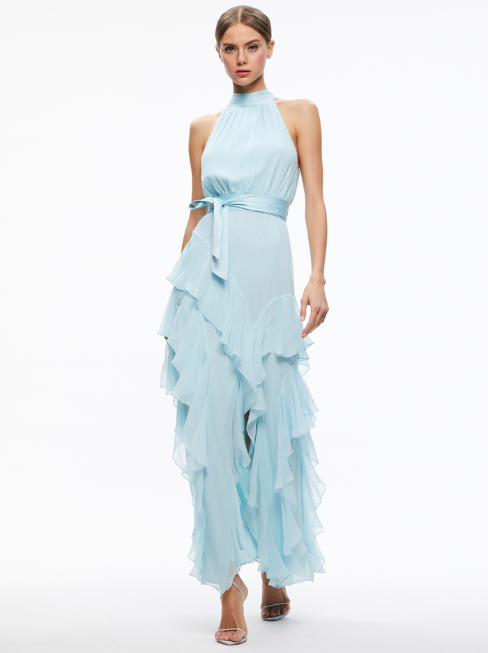 EMELIA HALTER NECK GOWN - JULEP image 4 - Alice And Olivia