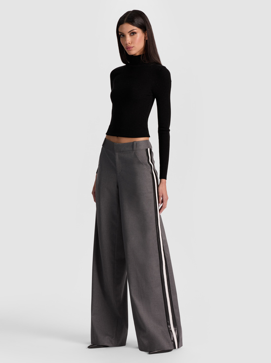 STORM GREY/BLACK-STU BAGGY PANT