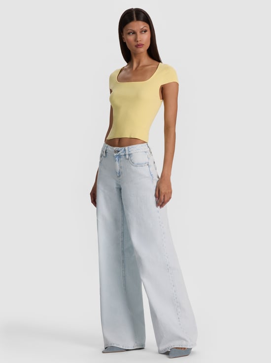 BUTTER-ANAIS RIBBED BABY TEE