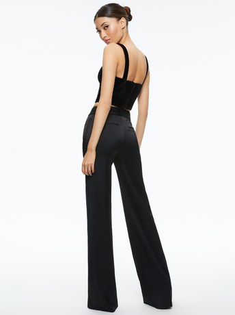 BLACK-JEANNA BUSTIER TOP