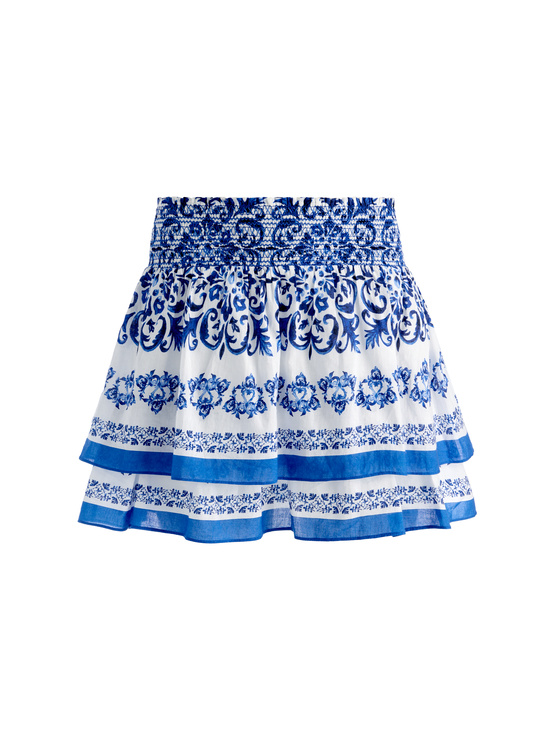 SOLSTICE-BETHIE RUFFLE MINI SKORT